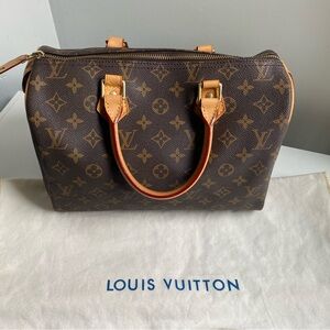 Authentic Louis Vuitton Speedy 30 Monogram Canvas (2008)